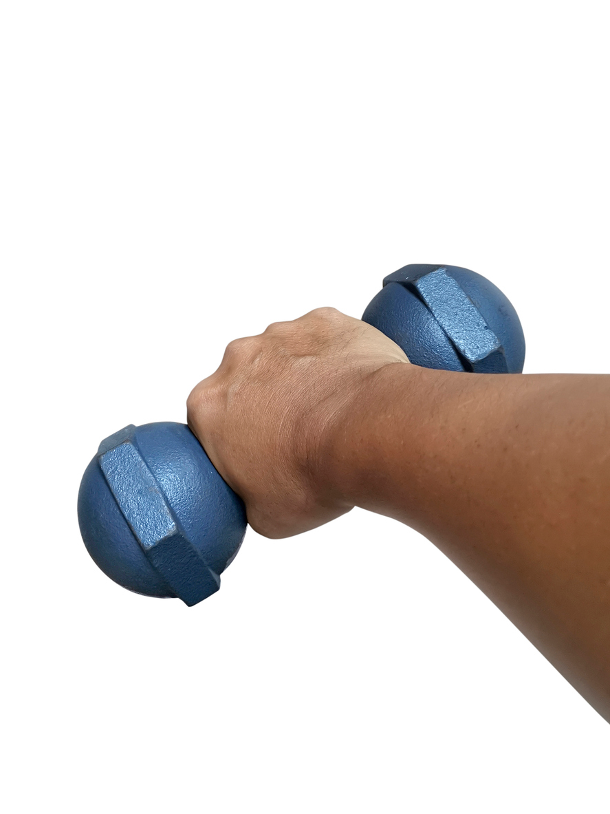 reverse grip for dumbell