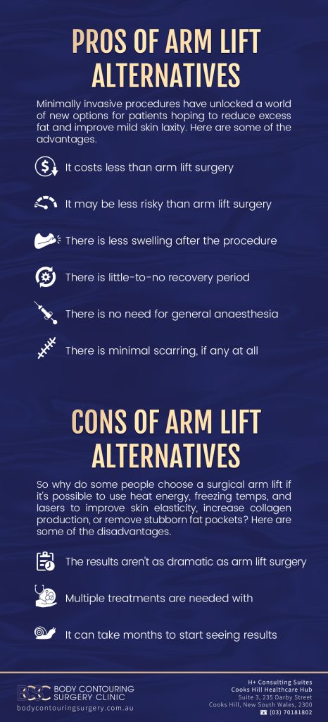 Pros and Cons of Arm Lift Alternatives