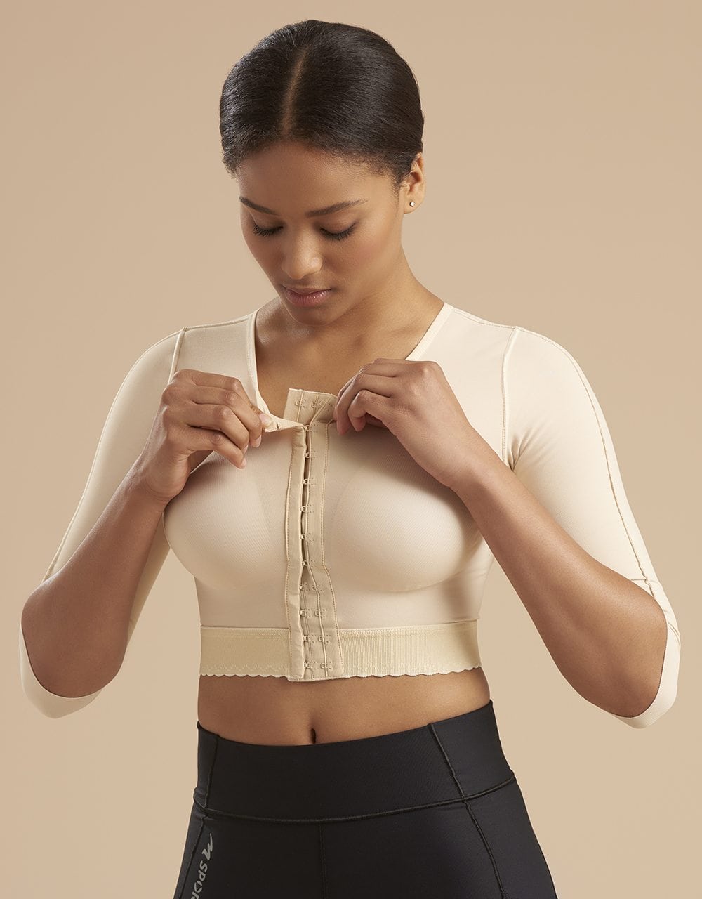 Marena Arm Back Shoulder Breast 3/4 Sleeve Surgery Vest - Medical Compression  Garments Australia
