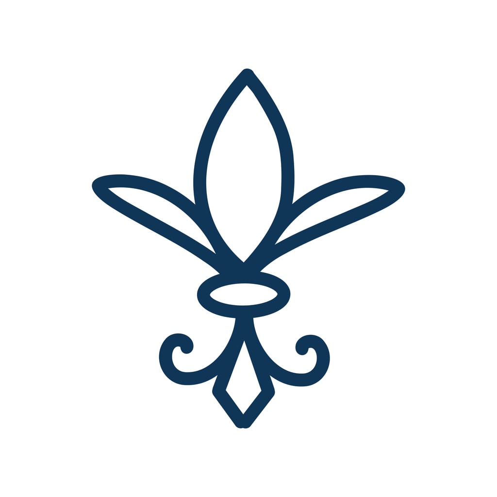 Fleur de lis pattern