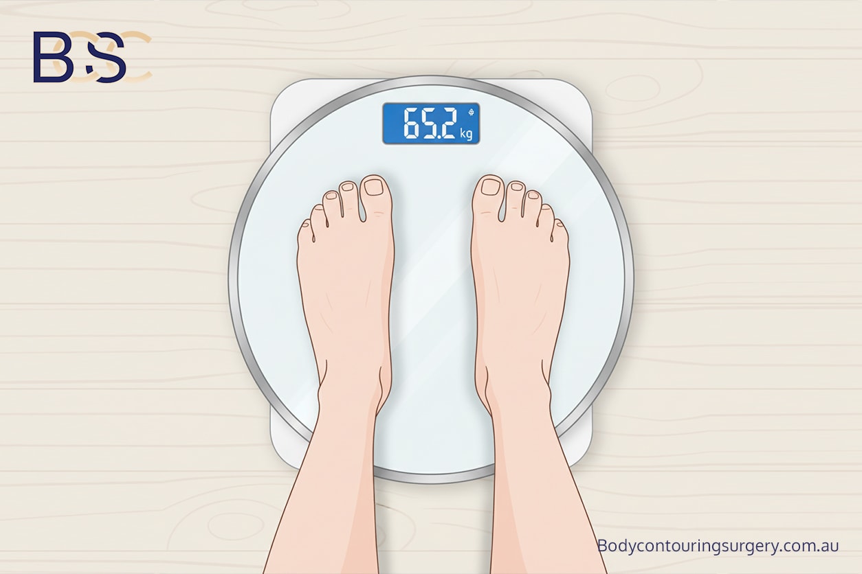 Stable weight before surgery