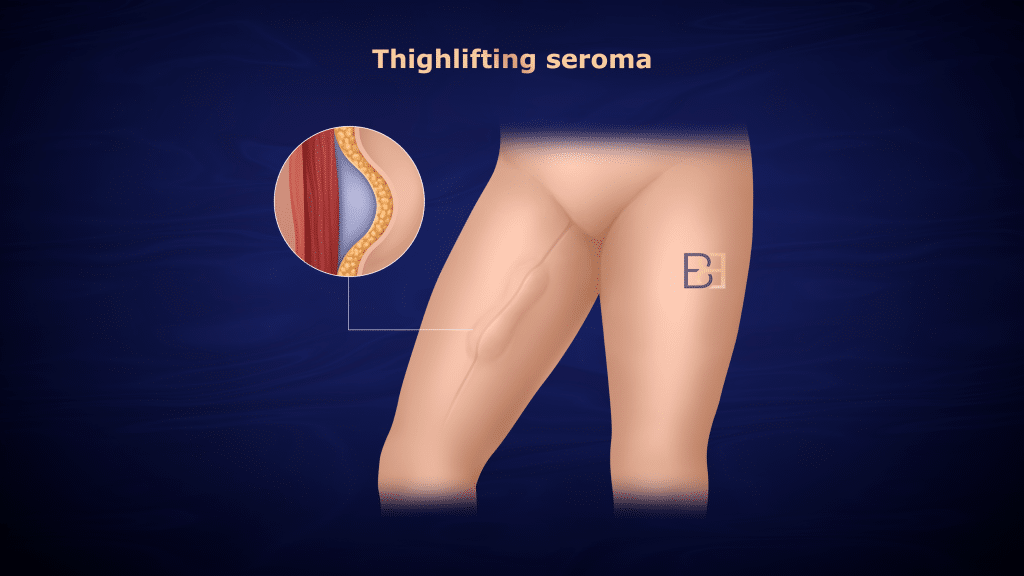 Thigh seroma